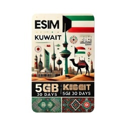 eSIM Kuwait 5GB 30Days