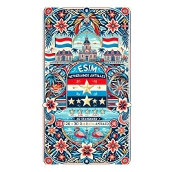 eSIM Netherlands Antilles 20GB 30Days Standard