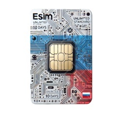 eSIM Russian Federation, Unlimited Standard, 10 Days
