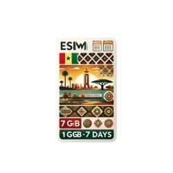 eSIM Senegal 1GB 7Days Economy