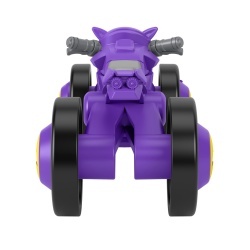 FISHER PRICE BATWHEELS MASINUTA METALICA BIBI MOTOCICLETA LUI BATGIRL 1:55 - Img 5
