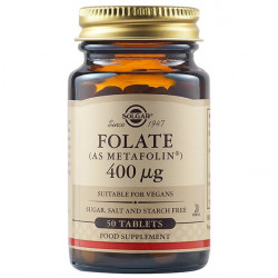 FOLATE (METAFOLIN) 400MCG 50CPR