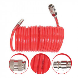 FURTUN AER SPIRALAT CU CUPLE RAPIDE 8X12MM / 15M