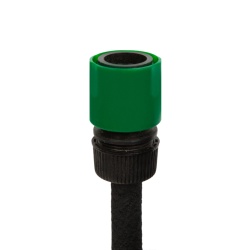 Furtun de irigare prin picurare cu racord rapid, 10 m - negru - Img 3