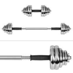 GANTERE REGLABILE CU VALIZA TOTAL 30KG REBEL ACTIVE - Img 5