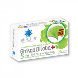 GINKGO BILOBA+ 80MG 30CPR