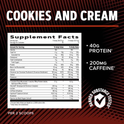 Gnc Amp Wheybolic Ripped, Proteina Din Zer, Cu Aroma De Biscuiti Cu Crema, 472.5 G - Img 6