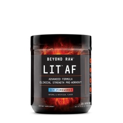 Gnc Beyond Raw Lit Af, Pre-workout, Cu Aroma De Icy Fireworks, 443.6 G - Img 2