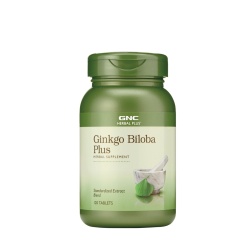 Gnc Herbal Plus Ginkgo Biloba Plus, 120 Tb