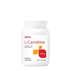 Gnc L-carnitine 500mg, L-carnitina, 120 Cps