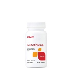 Gnc L-glutathione, L-glutation 500 Mg, Antioxidant Pentru Imunitate, Detoxifiere Si Piele Luminoasa, 30 Cps