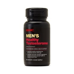Gnc Men's Healthy Testosterone, Formula Pentru Nivel Optim Si Sanatos De Testosteron, 60 Tb