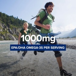 Gnc Triple Strength Fish Oil, Ulei De Peste 1000 Mg Omega 3 Epa Si Dha, 120 Cps - Img 6