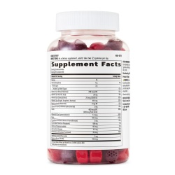 Gnc Women’s Multivitamin Gummy, With Mixed Berry Flavor, Jeleuri Cu Multivitamine Pentru Femei Cu Aroma Naturala De Fructe De Padure, 120 Jeleuri - Img 2