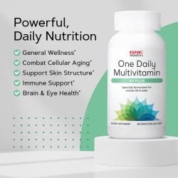 Gnc Women’s One Daily Multivitamin 50 Plus, Complex De Multivitamine Pentru Femei 50 Plus, 60 Tb - Img 6