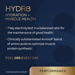 Gr8 Lifestyle Hydr8 Hydration And Muscle Health With Strawberry Watermelon Flavor, Hidratare Avansata Si Suport Muscular, Cu Aroma De Capsuni Si Pepene, 350 G - Img 5