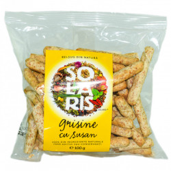 GRISINE FAINA INTEGRALA SI SUSAN 100gr SOLARIS