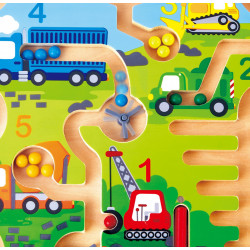 Hape labirint magnetic constructii si numere - Img 4