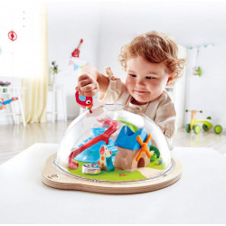 Hape labirint magnetic cu bile colorate - Img 3
