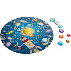Hape puzzle sistemul solar - Img 2
