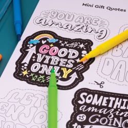 HAPPI HOBBI JURNAL ARTISTIC CU MARKERE NEON - Img 4