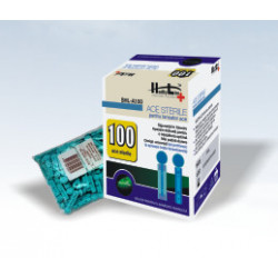 HEALTHYLINE Ace cu cap sigilat pentru glicemie 100 Buc SHL A 100