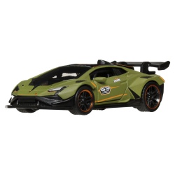 HOT WHEELS MASINUTA METALICA CU SISTEM PULL BACK LAMBORGHINI HURACAN SUPER TROFEO EVO2 STREET POWER SCARA 1 LA 43 - Img 4