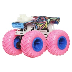 HOT WHEELS MONSTER TRUCK GLOW IN THE DARK MASINUTA RODGER DODGER SCARA 1 LA 64 - Img 5