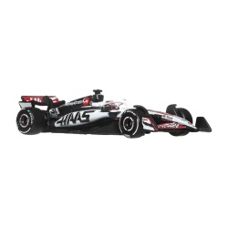 HOT WHEELS PREMIUM REAL RIDERS FORMULA 1 2024 MASINUTA METALICA MONEYGRAM HAAS F1 TEAM SCARA 1 LA 64 - Img 2
