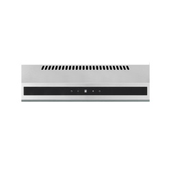 Hota traditionala Tesla DB601AXB, 3 trepte, 60cmTouch control, LED 2x2W, 2 motoare, inox/neg - Img 3