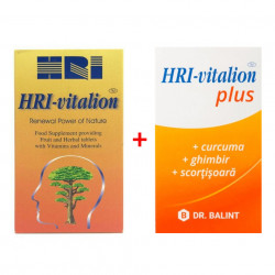 HRI-VITALION 54CPR + HRI-VITALION PLUS 18CPR GRATIS