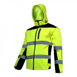 JACHETA REFLECTORIZANTA ELASTICA / VERDE - XL