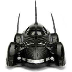 JADA DC SET BATMAN FOREVER FIGURINA BATMAN SI MASINUTA METALICA BATMOBILE SCARA 1 LA 24 - Img 6