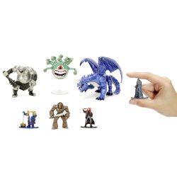 JADA DUNGEONS DRAGONS SET 7 FIGURINE METALICE - Img 3