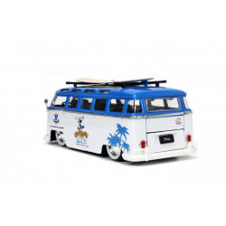 Jada masina din metal volkswagen t1 bus scara 1 la 24 si figurina mickey mouse - Img 4
