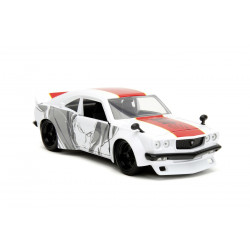 JADA ONE PUNCH MAN SET MASINUTA METALICA MAZDA RX 3 SI FIGURINA SAITAMA - Img 3