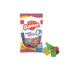 Jeleuri gumate DAMEL MIX GLAZURATE, fara zahar 100g