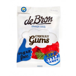 Jeleuri gumate DEBRON cu aroma de cirese, fara zahar si fara gluten 90g