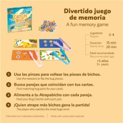 Joc educativ de logica si dexteritate Prinde gandacelul - Img 4
