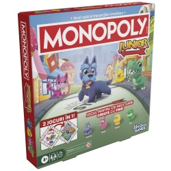 JOC MONOPOLY JUNIOR 2IN1 IN LIMBA ROMANA