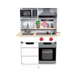 Jucarie din lemn - Set de joaca pentru bucatarie Super Serve - Img 8