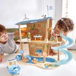 Jucarie din lemn - Set de joaca salvarea oceanelor (48 piese) - Img 2