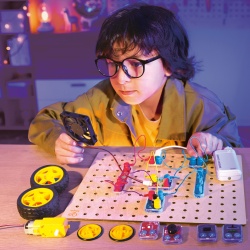 Jucarie Labbox - Circuit Explorer Base, 90+ experimente (39 piese) - Img 2
