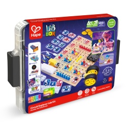 Jucarie Labbox - Circuit Explorer Lab Kit, 100+ experimente (76 piese)