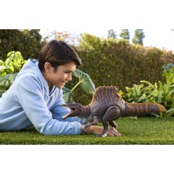 JURASSIC WORLD REBIRTH TAIL THRASHER DINOZAUR SPINOSAURUS INTERACTIV CU MISCARI SI SUNETE - Img 3