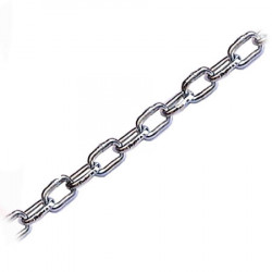 Lant zincat cu za scurta 10mm, 10m/rola