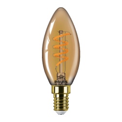 LED CLASSIC 15W B35 E14 GOLD SP D RFSRT4 - Img 1