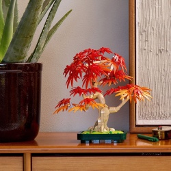 LEGO BOTANICALS BONSAI DE ARTAR JAPONEZ ROSU 10348 - Img 5