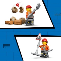 LEGO CITY BULDOEXCAVATOR GALBEN 60480 - Img 7