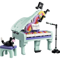 LEGO CREATOR PIAN DECORATIV CU O PISICA 31392 - Img 3